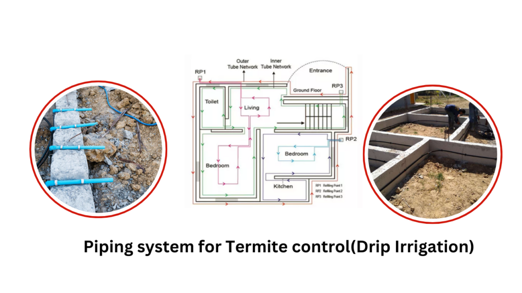 Piping System for Remite Control (Drip Irrigation)