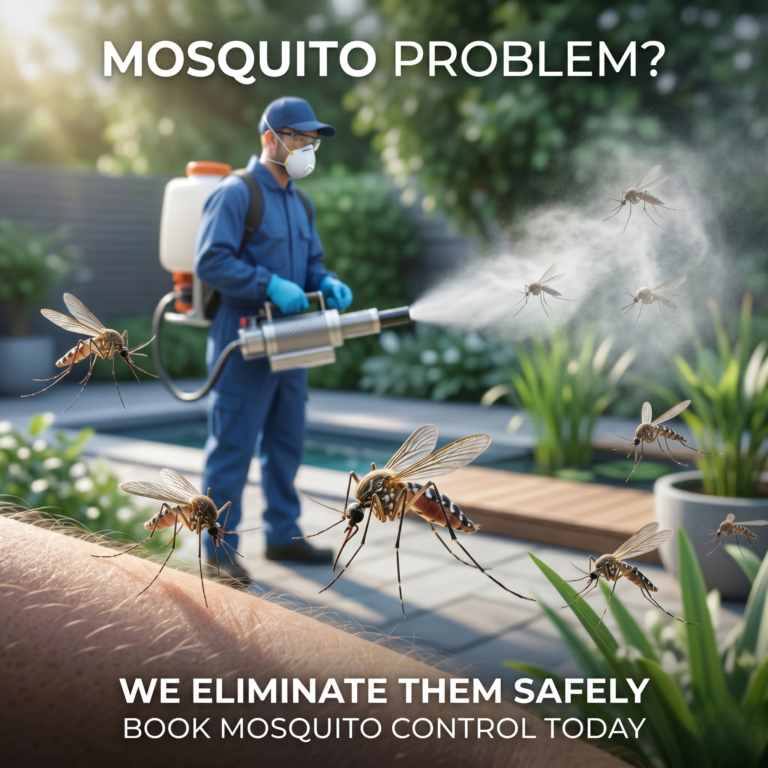 Expert mosquito pest control services in Hyderabad by HiLife