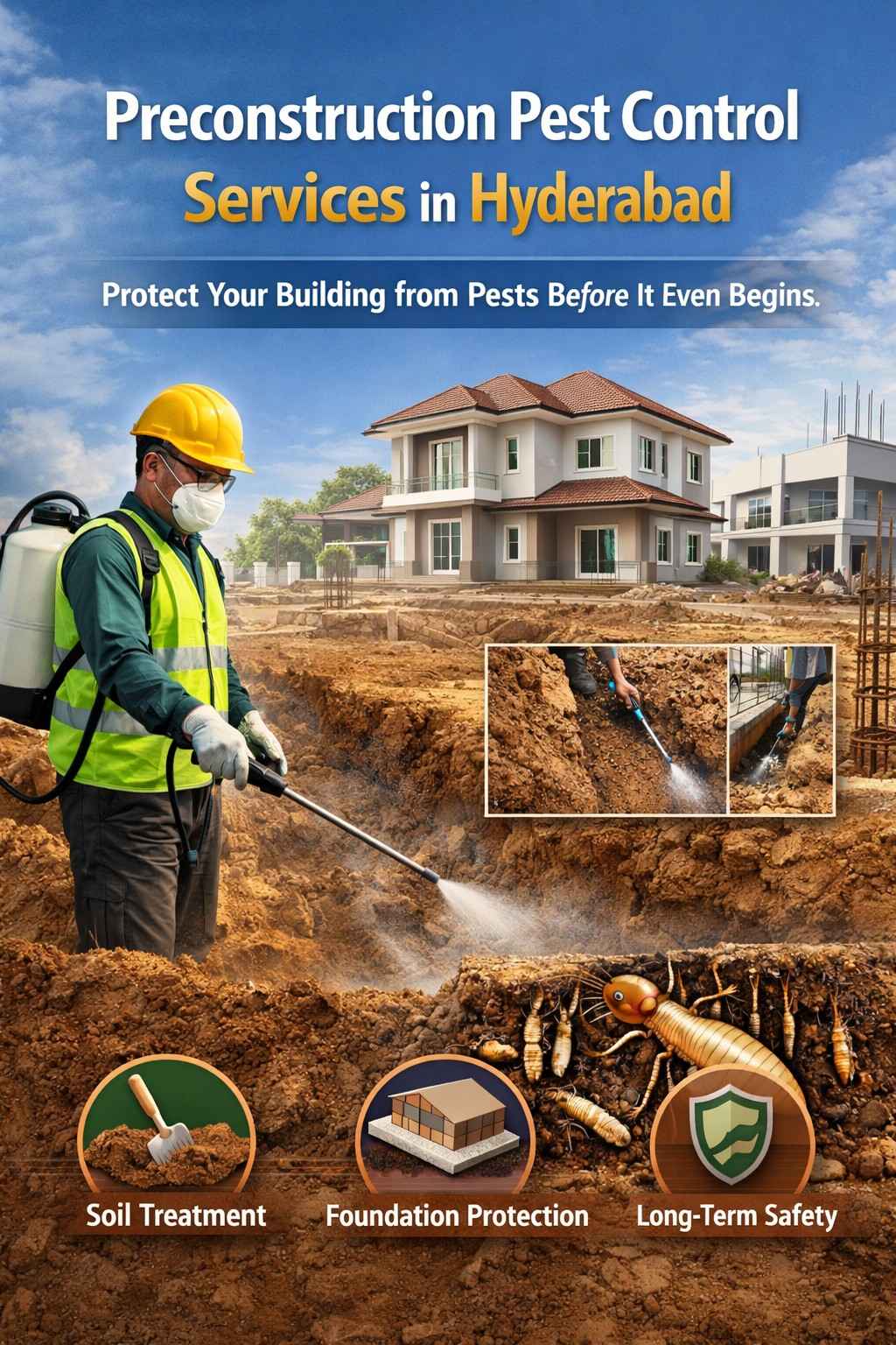 preconstruction pest control services in Hyderabad